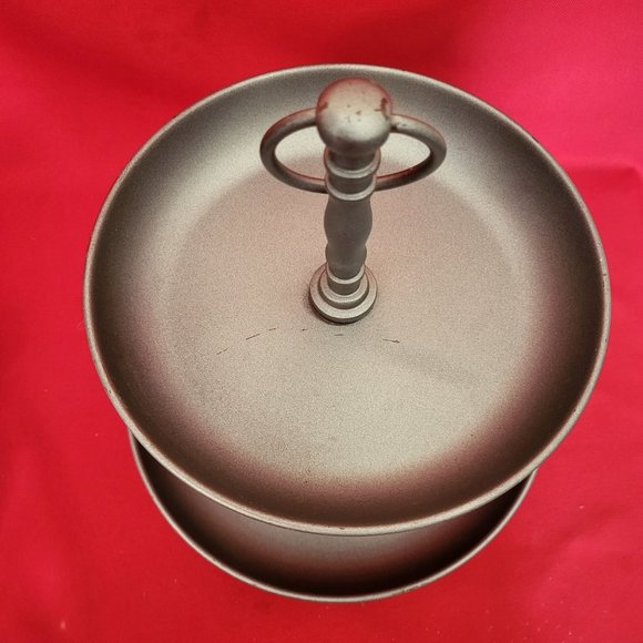 2 Tier Circular Silver Plated Cake Stand Dessert Table Tray Metal Server - Picture 10 of 14